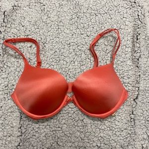 Coral Victoria’s Secret push-up bra